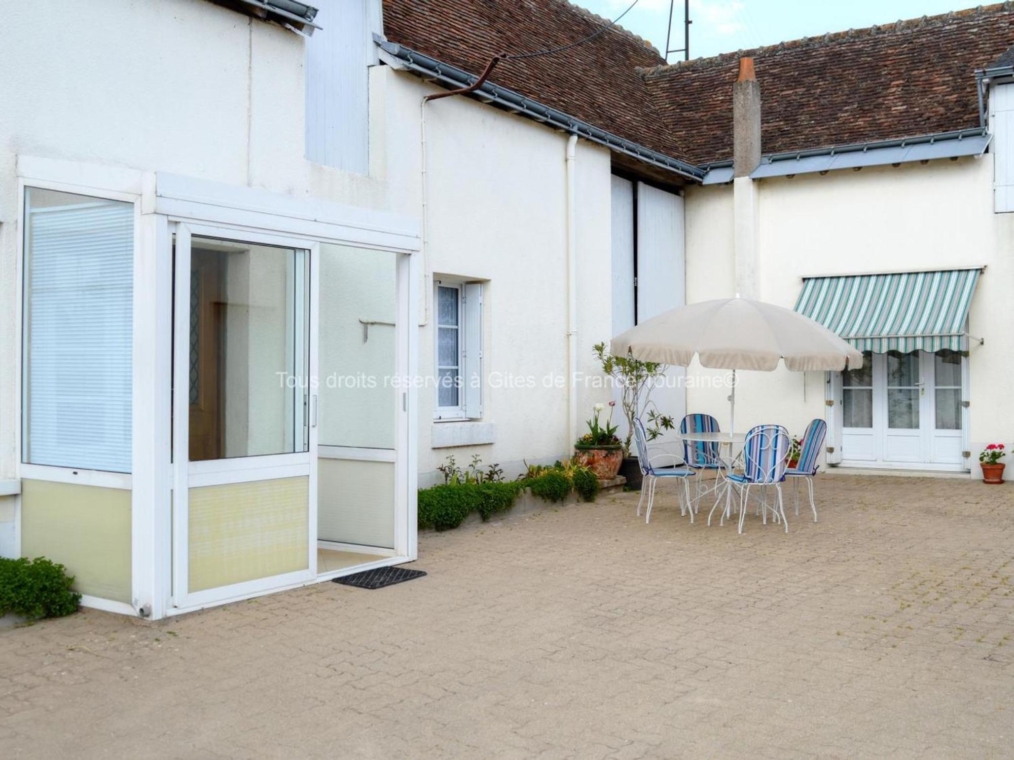 Gite Charmant Pres De Tours Et Amboise Avec Wi-Fi, Cour Privative, Garage A Velos, Accepte Animaux - Fr-1-381-503 Vernou-sur-Brenne Zewnętrze zdjęcie