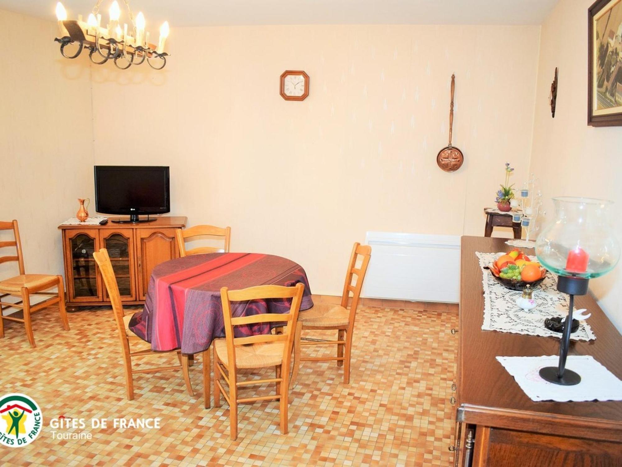 Gite Charmant Pres De Tours Et Amboise Avec Wi-Fi, Cour Privative, Garage A Velos, Accepte Animaux - Fr-1-381-503 Vernou-sur-Brenne Zewnętrze zdjęcie